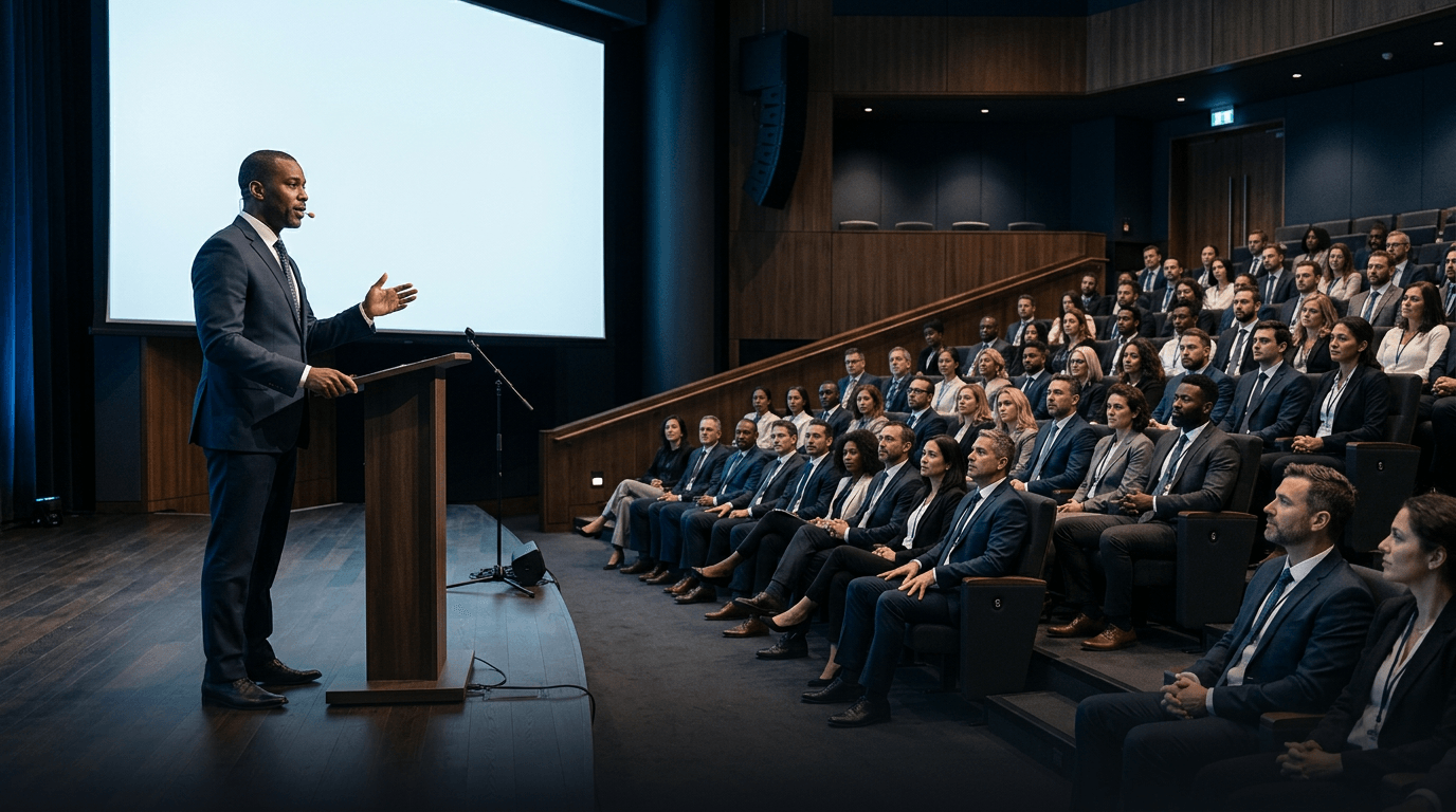 Palestra - Estratégia não é discurso sobre alinhamento operacional, estratégia, execução e crescimento empresarial