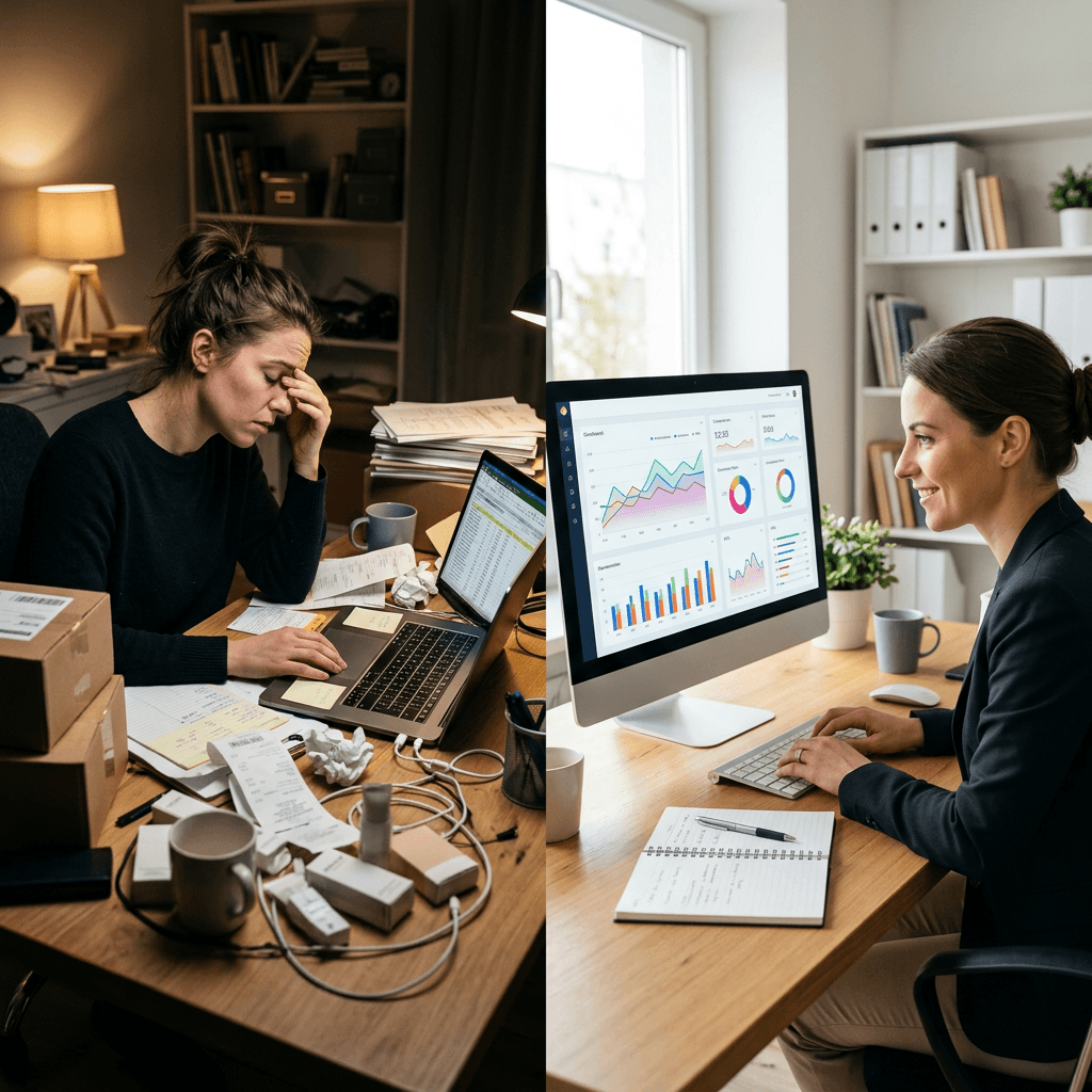 Diagnóstico de ecommerce antes e depois da estruturação da operação