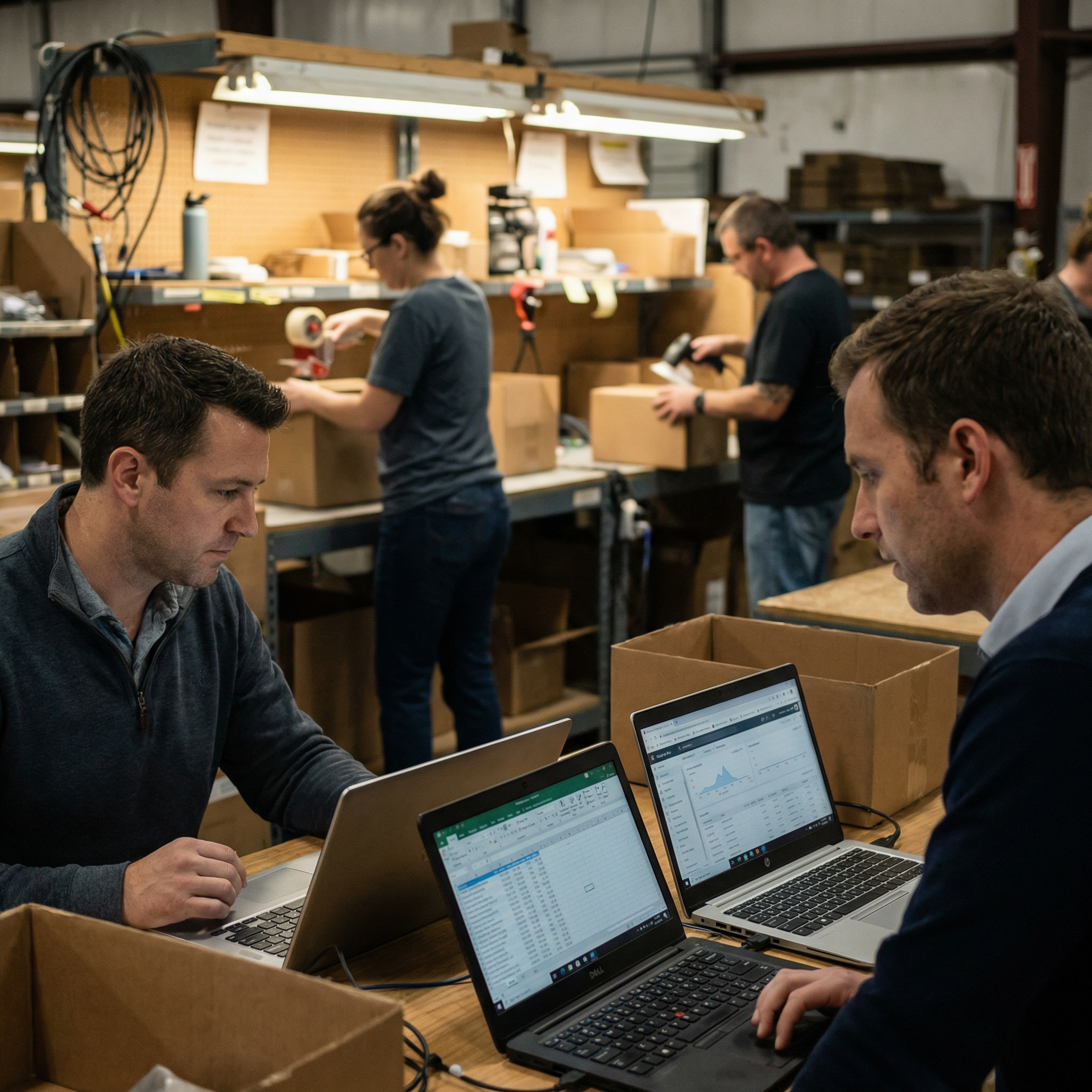 Operação de ecommerce Shopify estruturada com análise de dados e performance