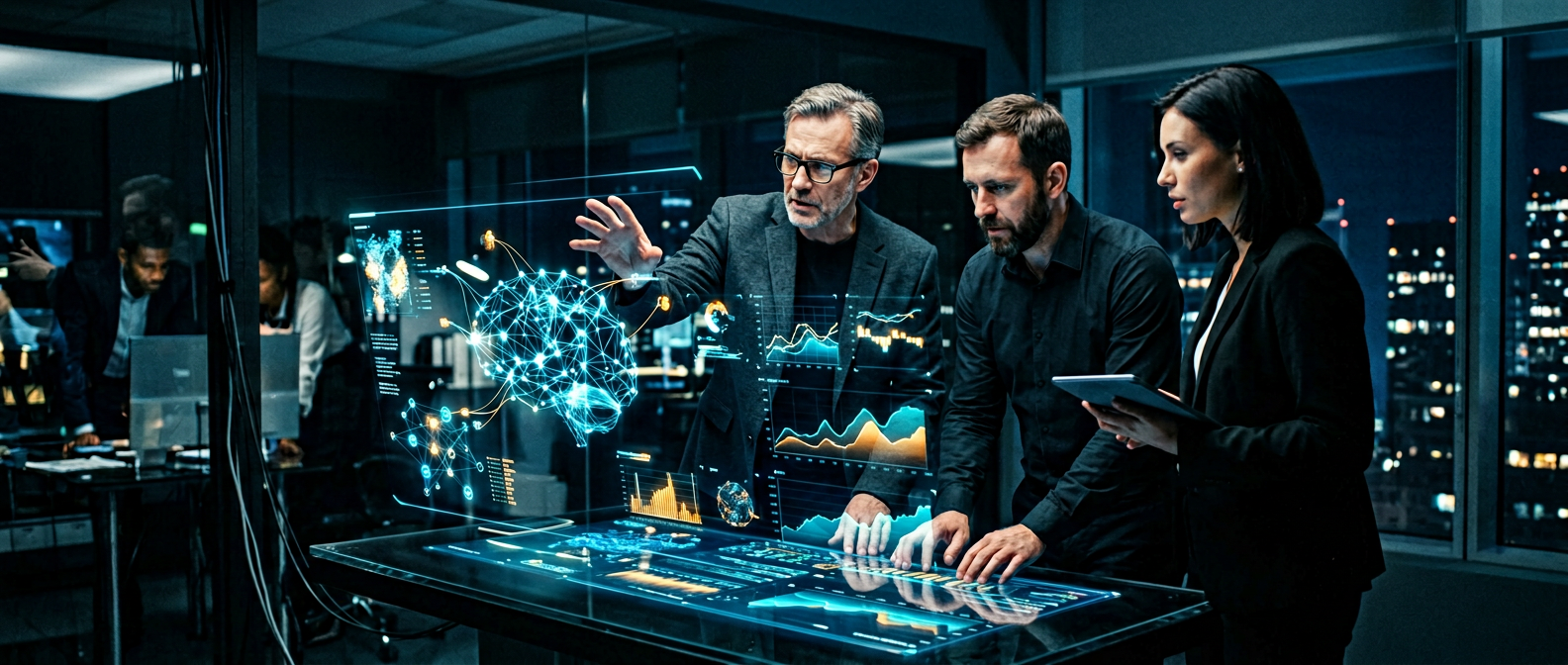 AI FIRST aplicado à arquitetura de crescimento, performance e inteligência artificial para empresas