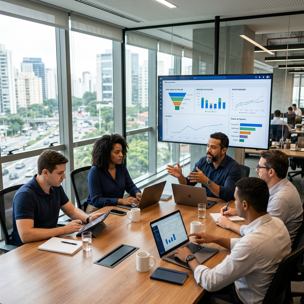 Implantação RD CRM com processo comercial estruturado pela NOBOX